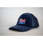 Czapka klubowa niebieska z siatką